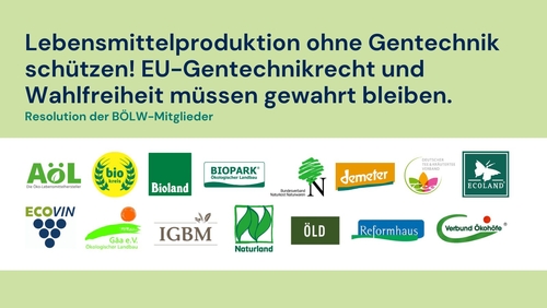 Lebensmittelproduktion ohne Gentechnik schützen! Bund Ökologische