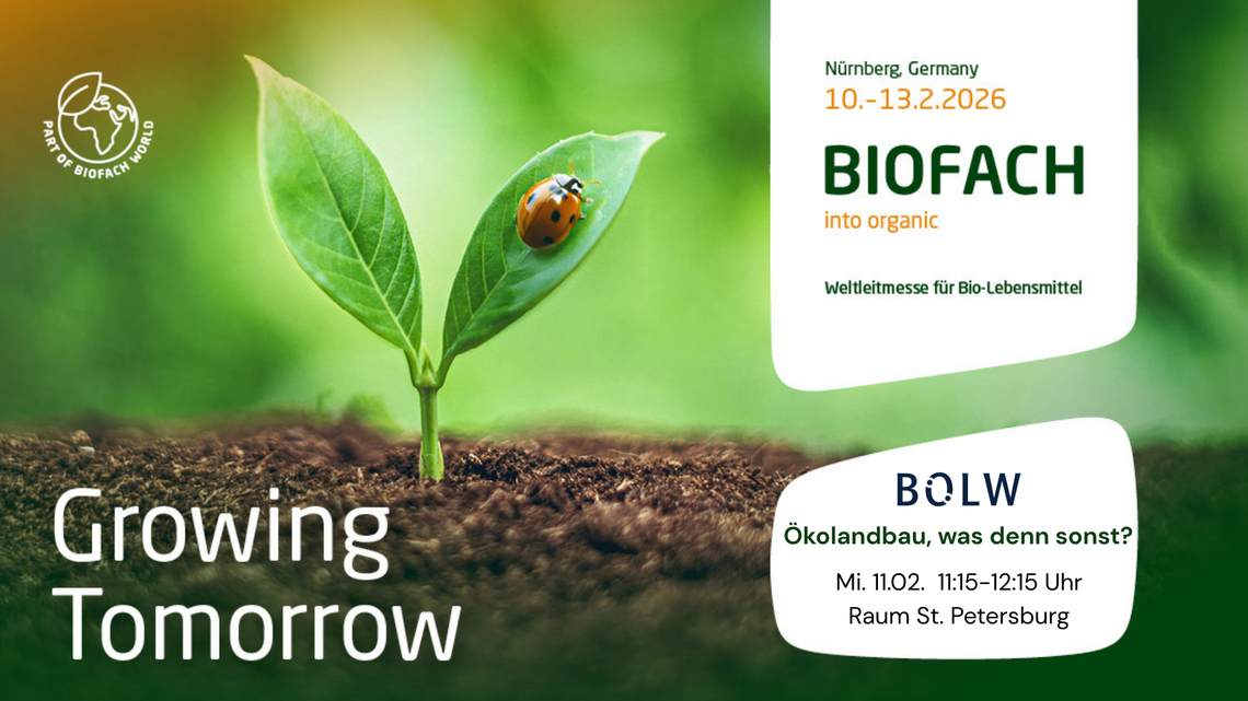 BIOFACH - Ökolandbau, was denn sonst? BIOFACH
